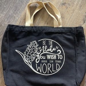 Tote bag: Be the Aloha You Wish to See in the World